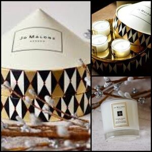 Jo Malone Luxury Christmas Collection Mini 5 Piece Fragrance Candle Set 35g